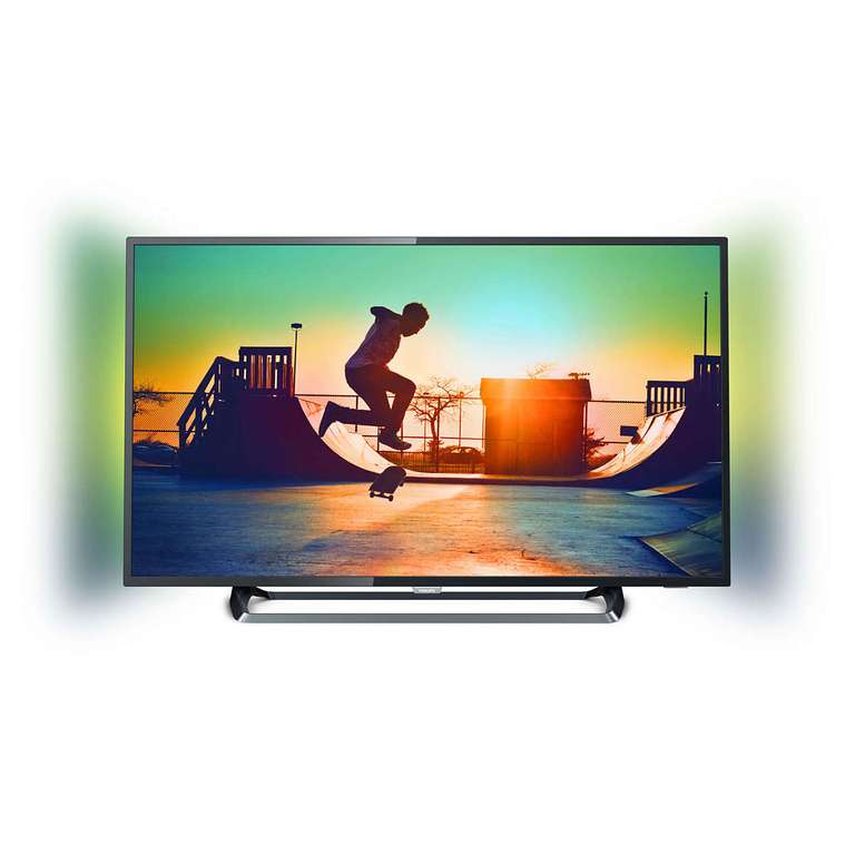 TV 50" Philips 50PUS6262 - LED, 4K UHD, HDR, Smart TV, Ambilight 2 côtés + câble HDMI 1.4