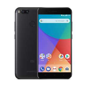 Smartphone 5,5" Xiaomi Mi A1 (Noir) - Android One, 4G (B20), Full HD, Snapdragon 625, RAM 4 Go, ROM 32 Go (Frontaliers Suisse)
