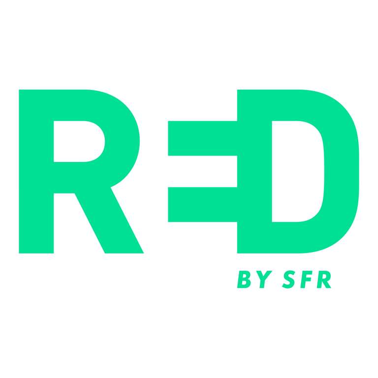 [Nouveaux clients] Abonnement mensuel au forfait mobile RED by SFR (Sans engagement et à vie) - Appels/SMS/MMS illimités + 30 Go de DATA en France et 3 Go en Europe