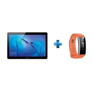 Tablette Huawei MediaPad T3 10 - 9.6'' HD IPS - 16 Go - Gris + Bracelet connecté Smart Band 2 Pro Orange + 10€ de Bon d'achat valable dès 50€