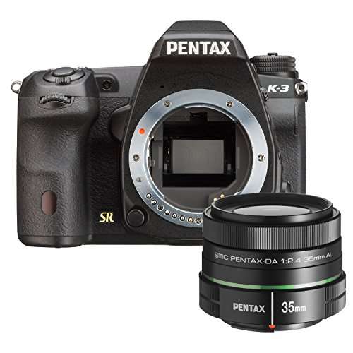 Appareil photo numérique Reflex Pentax K-3 - 24 Mpix + Kit Objectif 2.4-35 mm Noir