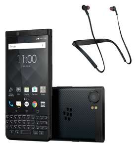 Smartphone 4.5" BlackBerry KEYone - Snapdragon 625, RAM 4 Go, ROM 64 Go (Noir) + Écouteurs bluetooth Jabra Halo Smart (via ODR de 100€)