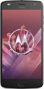 Smartphone 5.5" Motorola Moto Z2 Play - full HD, SnapDragon 626, 4Go de RAM, 64Go, gris, Version simple SIM