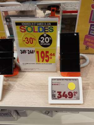Smartphone 5,5" Sony Xperia XA1 Plus - Full HD, Helio P20, 32Go ROM, 4Go RAM (ODR de 50 €) - Villefranche-sur-Saône (69)