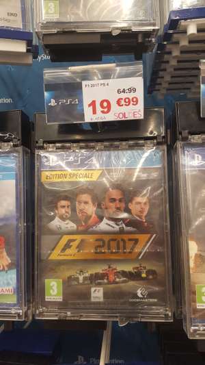 Jeu F1 2017 sur PS4 - Bessoncourt (90)