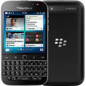 Smartphone 3.5" BlackBerry Q20 Classic - 16 Go, PGP, clavier QWERTZ (Telekom.de)