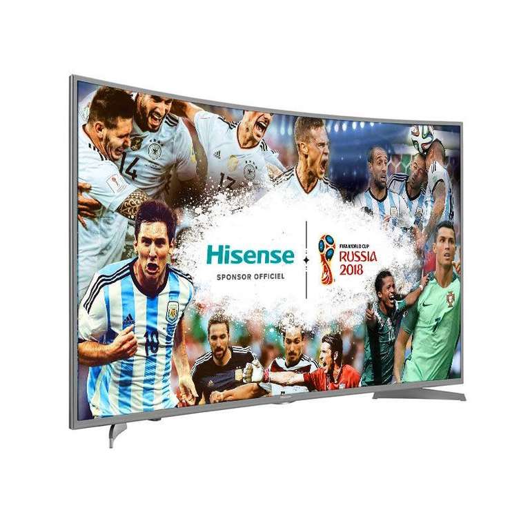 TV 49" Incurvée Hisense H49NEC6500 -  UHD 4K, HDR, Smart TV