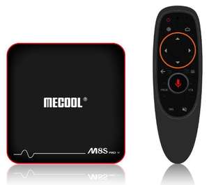 Box Android TV Mecool M8S Pro W Version 2018 - 16Go, 2Go de Ram, S905W, Voice Control, Android TV