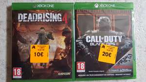 Sélection de jeux Xbox et PS4 en promotion - Ex: Call of Duty Black Ops 3 (Carte zombie incluse) sur Xbox One - Saint-Quentin (02)