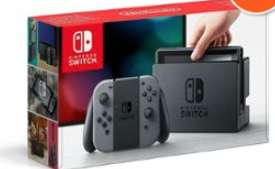 Console Nintendo Switch Avec Paire De Joy-Con Gris (15,25 en Super Points et 276,54€ avec le code BLEUS30)