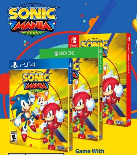 Sonic Mania Plus sur PS4, Switch ou Xbox One - Espace Culturel