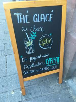 Thé glacé sur place ou à emporter (en payant via LyfPay) - Le Café Potager Strasbourg (67)