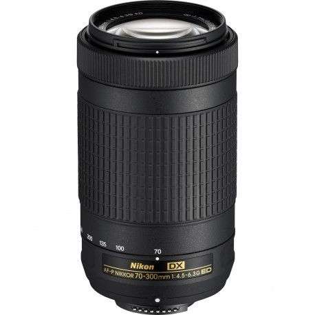 Objectif Nikon AF-P DX 70-300 F/4,5-6,3 G ED VR  (+9,59€ offerts en SuperPoints)