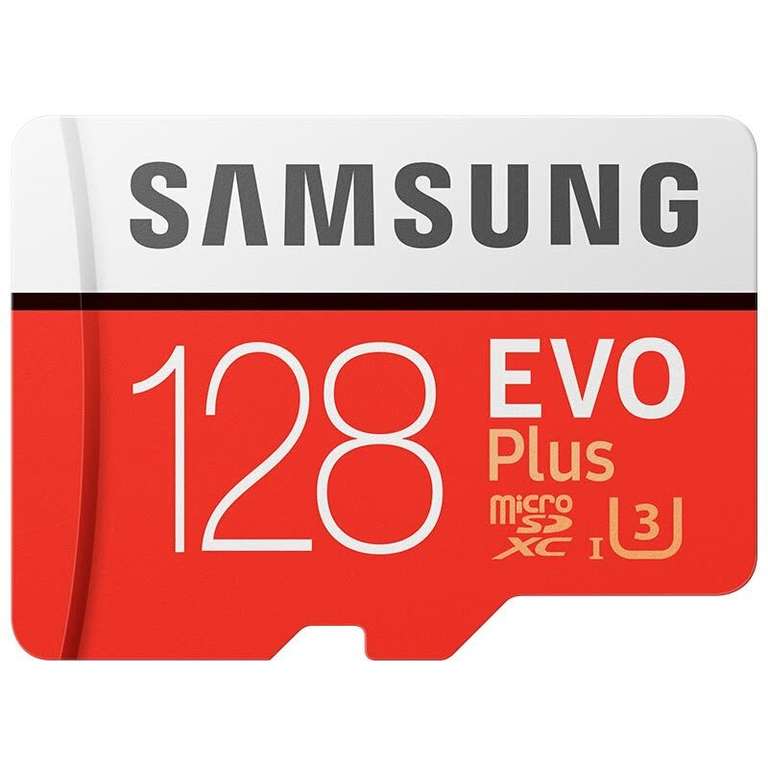 Carte mémoire microSDXC Samsung EVO Plus U3 - 128 Go