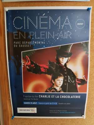 Cinéma de Plein Air: Projection gratuite de Charlie et la chocolaterie - Aulnay sous bois Parc du Sausset (93)