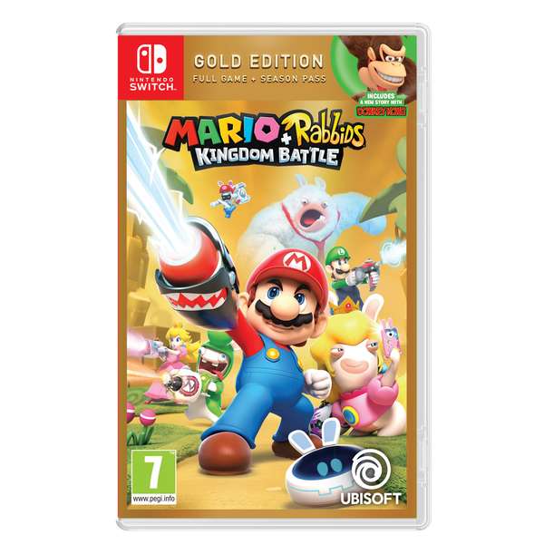 Mario + Lapin Crétins The Kingdom Battle Gold Edition sur Nintendo Switch