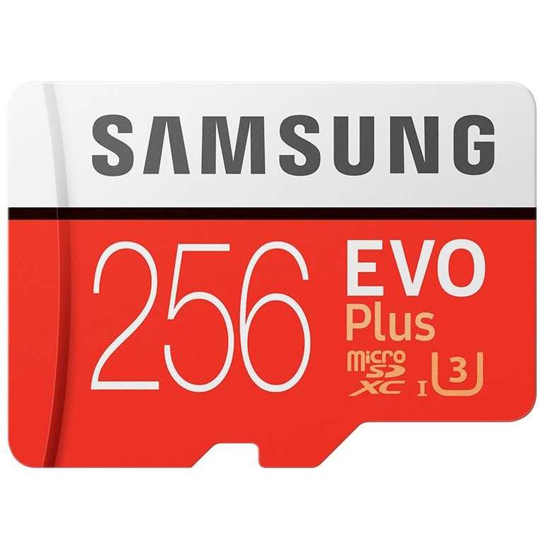 Carte Mémoire microSDHC Samsung Evo Plus - 256 Go