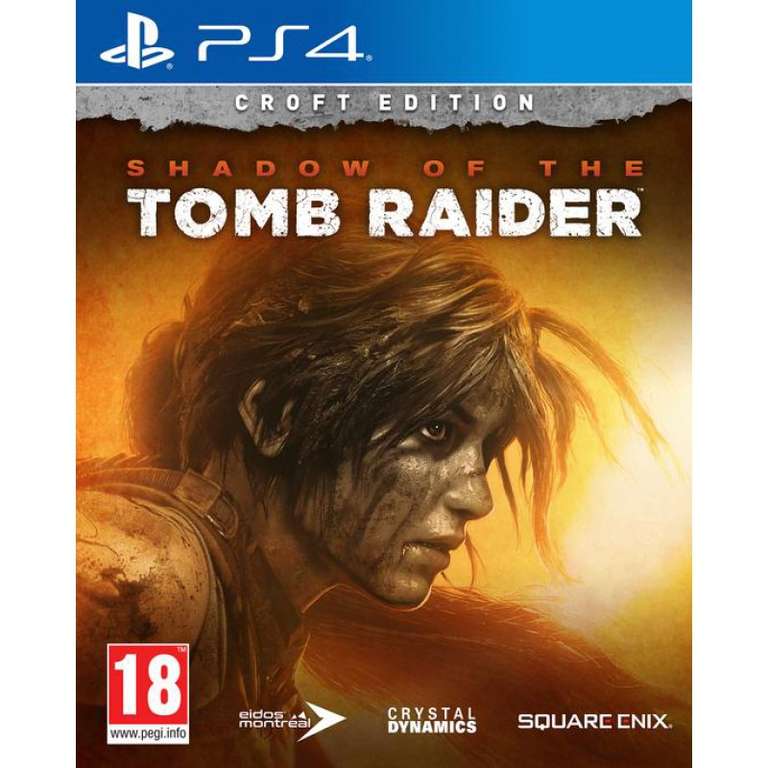 Jeu Shadow of the Tomb Raider sur PS4 ou Xbox One via reprise d'un de vos anciens jeux parmi une sélection