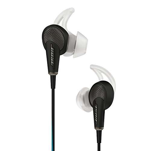 Écouteurs Intra-auriculaires à Réduction du Bruit Bose QuietComfort 20 (compatible Apple) - Noir