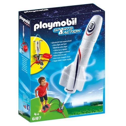 Fusée avec plateforme de lancement Playmobil (6187)