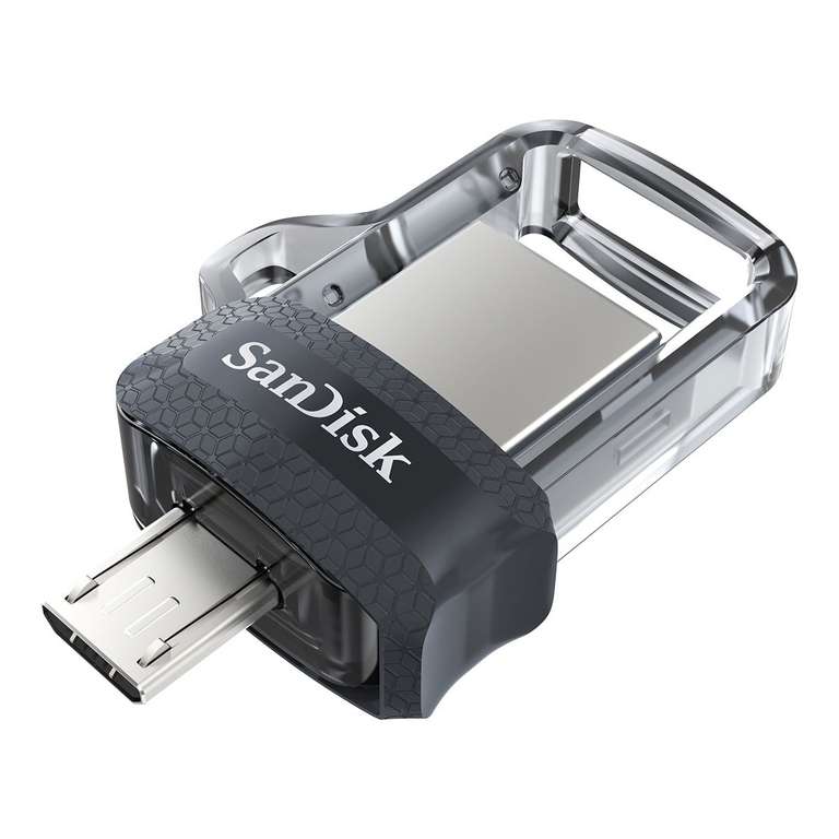 Sélection de clés USB 3.0 en promotion - Ex : SanDisk Ultra Dual SDDD3 OTG (jusqu'à 150 Mo/s) - 64 Go