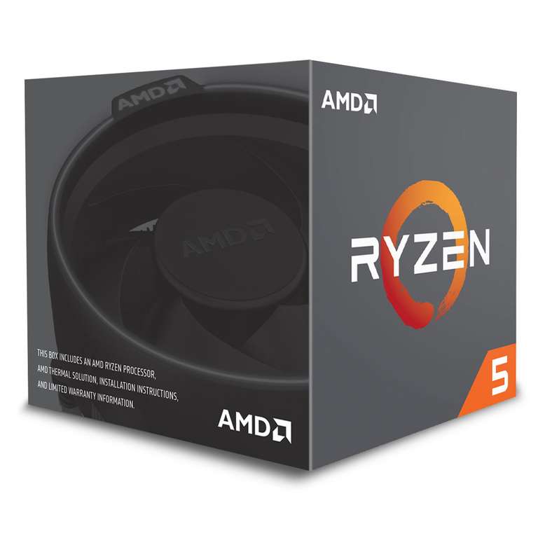 (148,75€ avec le code FOU) Processeur AMD Ryzen 5 2600 Wraith Stealth Edition - 3.4 GHz