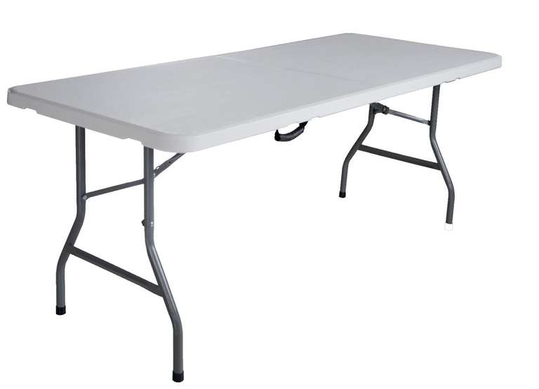 Table pliante - L. 180 x l. 70 x h. 74 cm