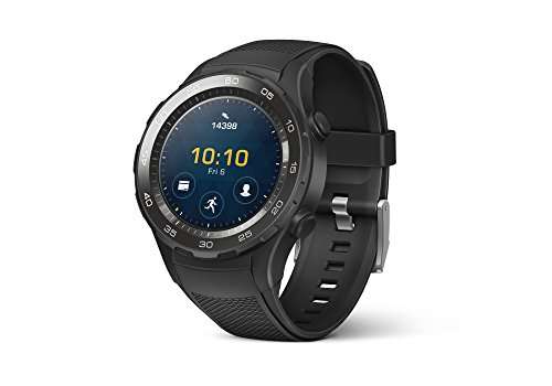 Montre connectée GPS Huawei Watch 2 Sport avec cardio - Noire