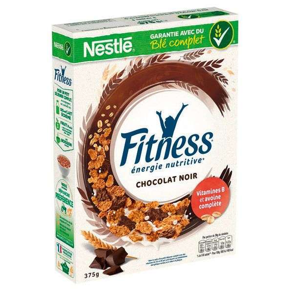 Céréales Nestlé Fitness - 375g variétés au choix (via 1.33€ sur la carte de fidélité + BDR)