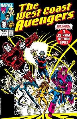 Comic Avengers West Coast 1985-1994 (Numérique, en Anglais), numéro 1