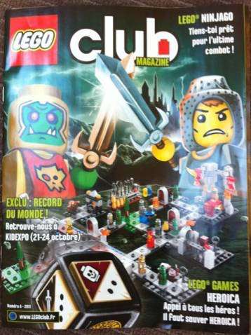 Abonnement gratuit au magazine Lego Garçon ou Fille durant 2 ans +2 ans
