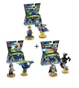 Pack de 3 Figurines Lego Dimensions: Lego City + Les Animaux Fantastiques + Excalibur Batman