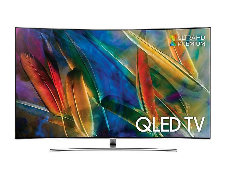 TV 55" Samsung 55Q8C 2017 - QLED, 4K UHD, HDR 1500, Incurvé, Smart TV (via ODR de 300€)
