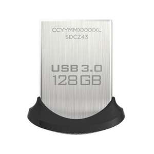Clé USB 3.0 Sandisk Ultra Fit CZ43 (Jusqu'à 150Mo/s) - 128 Go