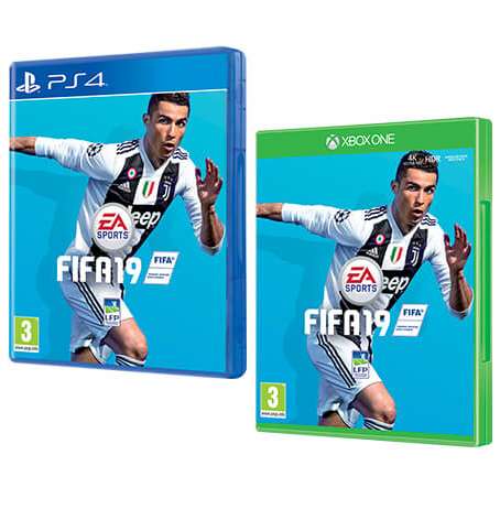 Jeu Fifa 19 sur PS4 ou Xbox One (Via offre de 5€ Cmax sur la Carte fidélité)