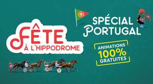 Invitation gratuite à la Fête 100% Portugal - Hippodrome de Vincennes Paris (75)