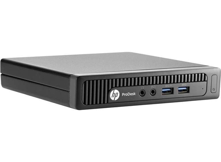 Mini PC HP ProDesk 400 G1 Desktop (Pentium G3250T 2,8GHz, 4 Go RAM, HDD 500 Go, Sans OS)