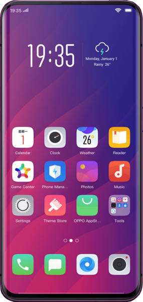 Smartphone 6.42" Oppo Find X - full HD+, SnapDragon 845, 8 Go de RAM, 128 Go (+ 151€ en SuperPoints)