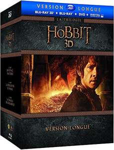 [Prime] Trilogie Le Hobbit - Version Longue, Coffret Blu-Ray 3D + Blu-Ray