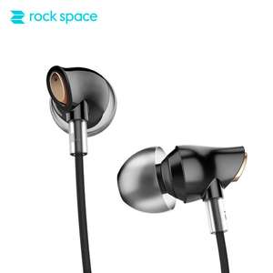 Écouteurs intra-auriculaires Rock Zircon avec microphone - Blanc ou Noir