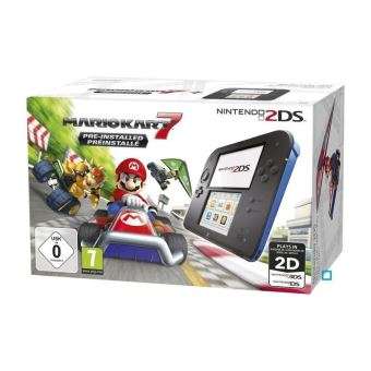 Console portable Nintendo 2DS + Mario Kart 7 (Dématérialisé) + 20 € offert sur la carte pour les adhérents