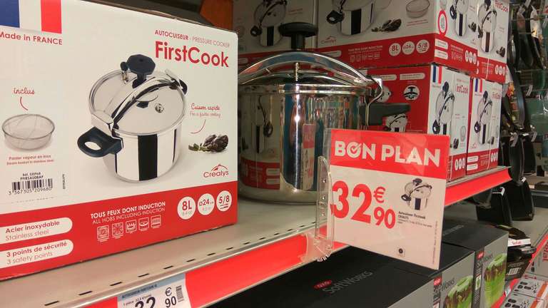 Autocuiseur Crealys FirstCook Made in France (8 L, tous feux dont induction) - Antibes (06)