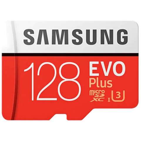 Carte microSDXC Samsung Evo Plus U3 - 128 Go