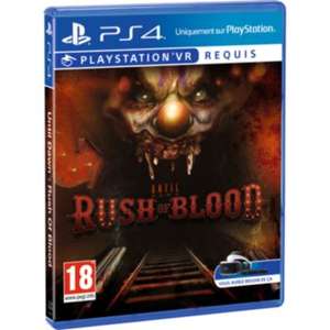 Sélection de Jeux PSVR (PS4) en Promotion - Ex : Until Dawn : Rush of Blood