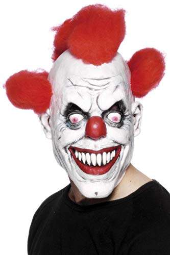 [Prime Amazon] Masque de clown effrayant avec cheveux Smiffys
