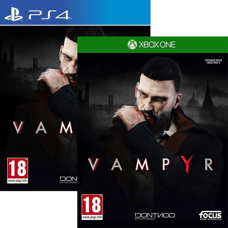 Vampyr sur PS4 et Xbox One (Import UK)