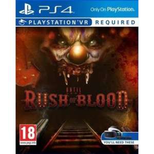 Until Dawn : Rush Of Blood sur PS4 VR