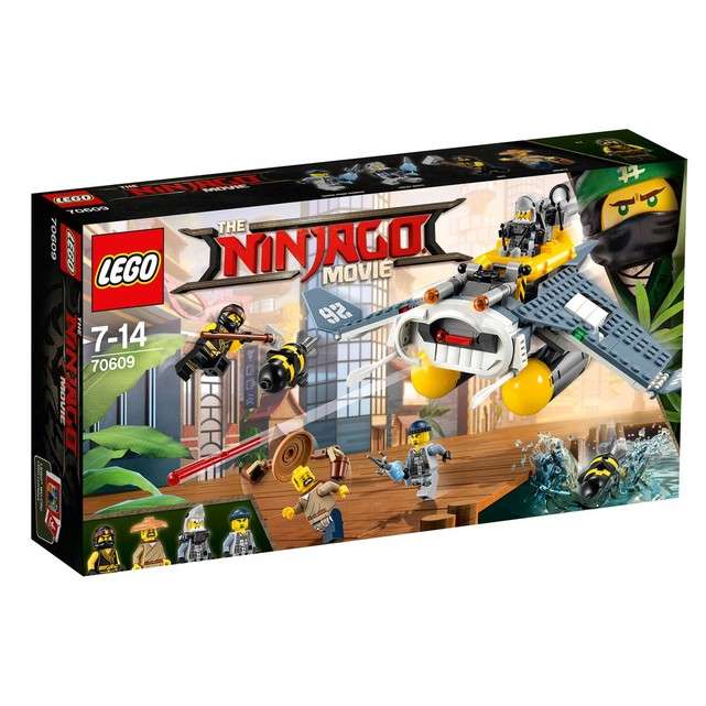 Sélection de jeux de construction en promotion - Ex: Jeu Lego - Le bombardier Raie Manta Ninjago 70609 (vendeur tiers)