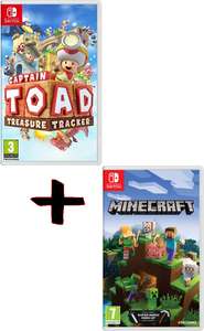 Captain Toad: Treasure Tracker + Minecraft sur Switch