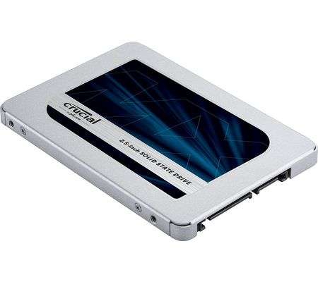SSD Interne 2.5" Crucial MX500 (3D NAND) - 1 To